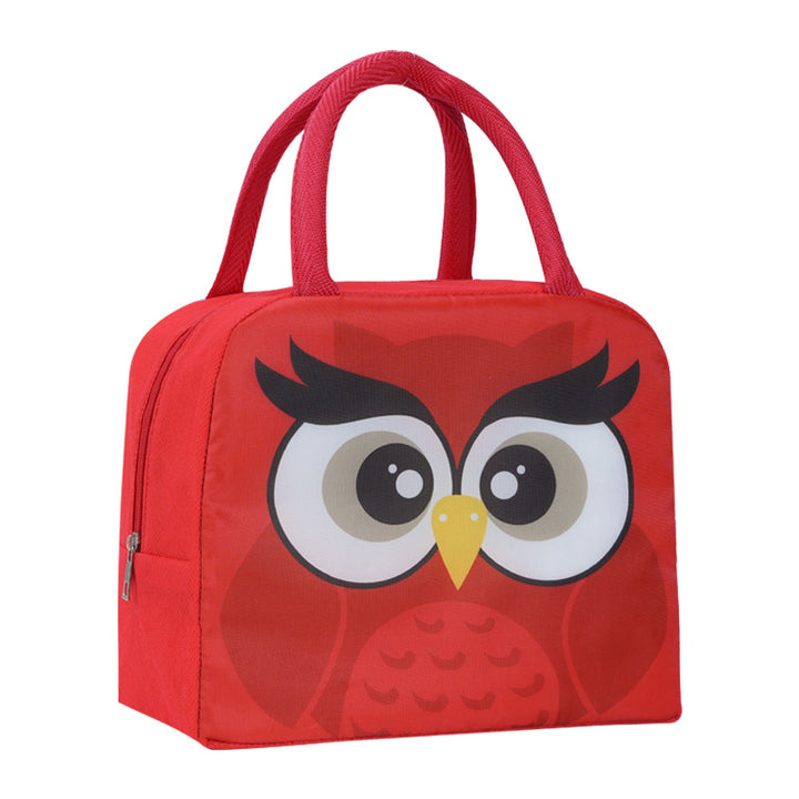 Cute Penguin-Themed Insulated Lunch Tote