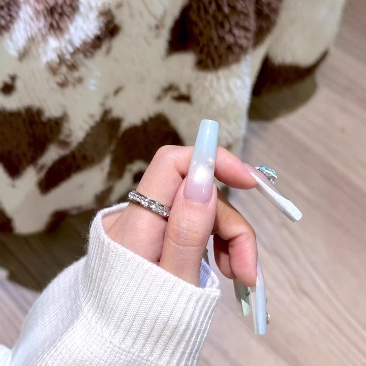 Artistic Extended Press-On Nails