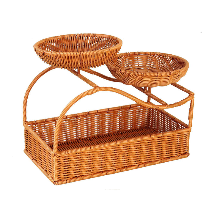 Ladies' Fruit and Vegetable Basket on High Shelf Bowlift