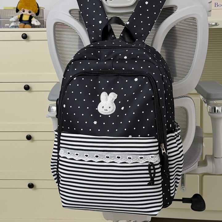 Playful Bunny-Ear Casual Backpack Bowlift