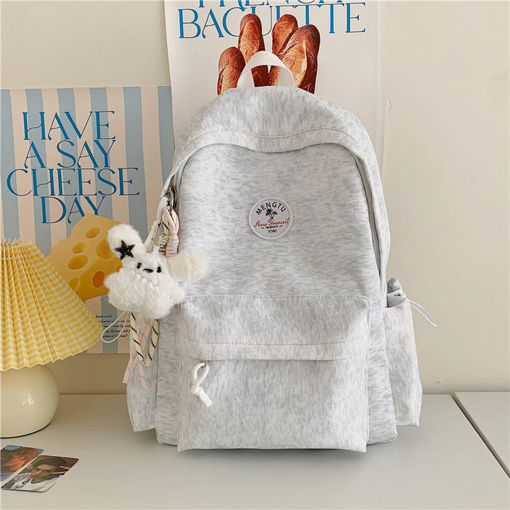 Functional Backpack with Cute Charm Bowlift