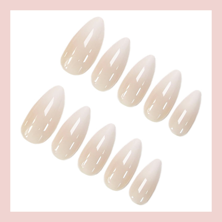 Acrylic nail set in elegant style Bowlift