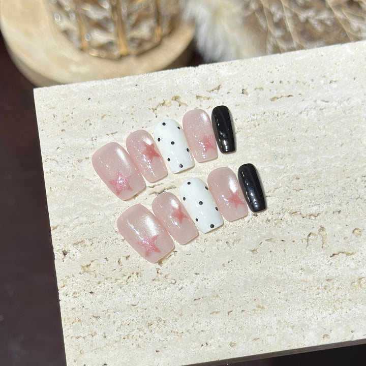 Artistic Press-On Nail Set 1790734418