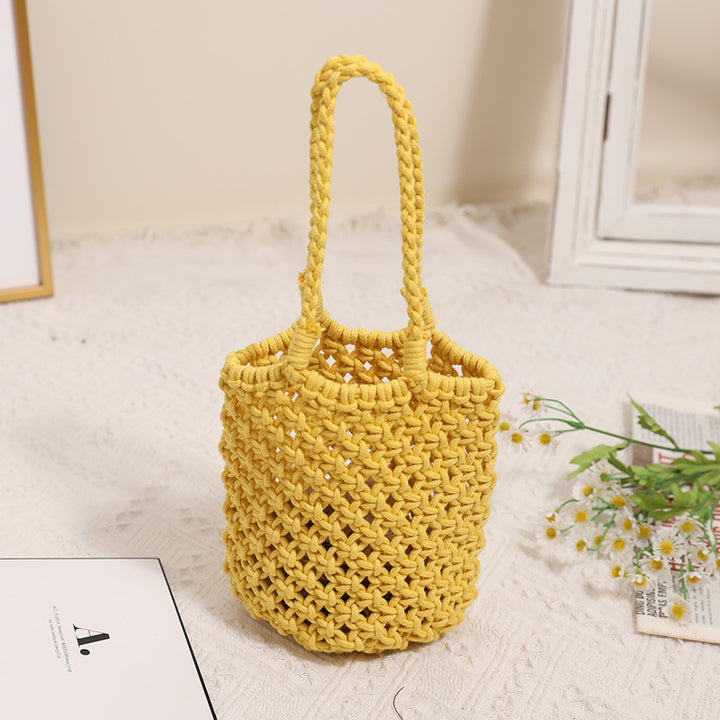 Handmade Macrame Shopping Bag Bowlift