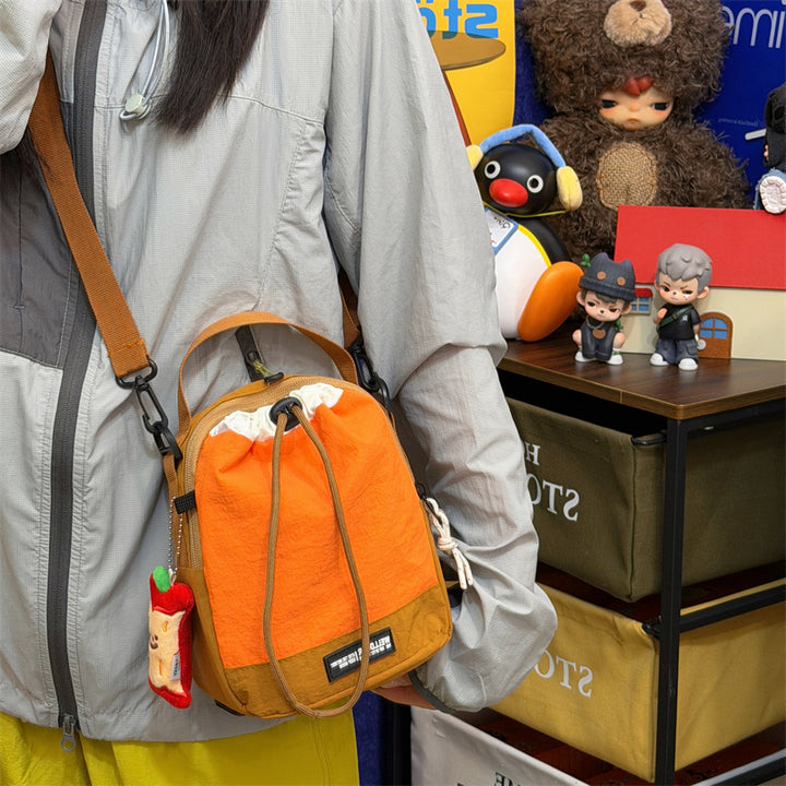 Stylish Drawstring Mini Backpack Bowlift