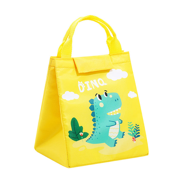 Insulated Dot-Patterned Lunch Bag Bowlift