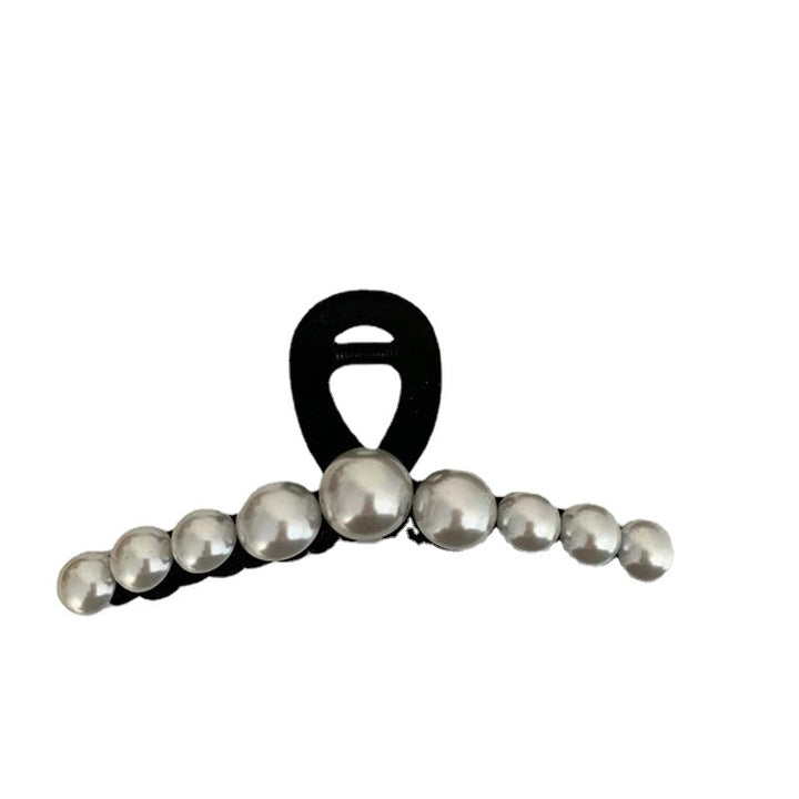 Elegant Pearl Hair Claw Bowlift