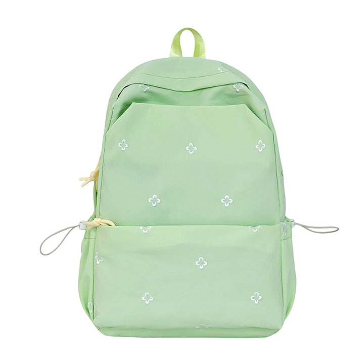 Floral Embroidered Casual Backpack Bowlift