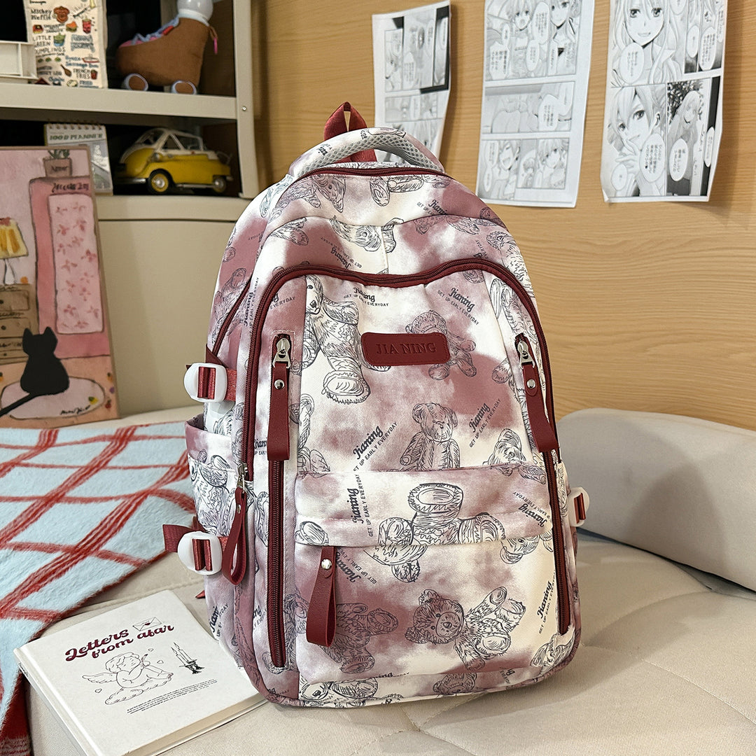 Spacious Character-Designed Backpack Bowlift
