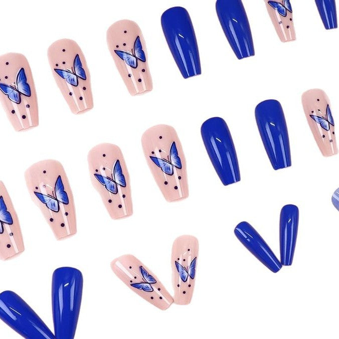 Artistic Butterfly Nail Enhancements Bowlift