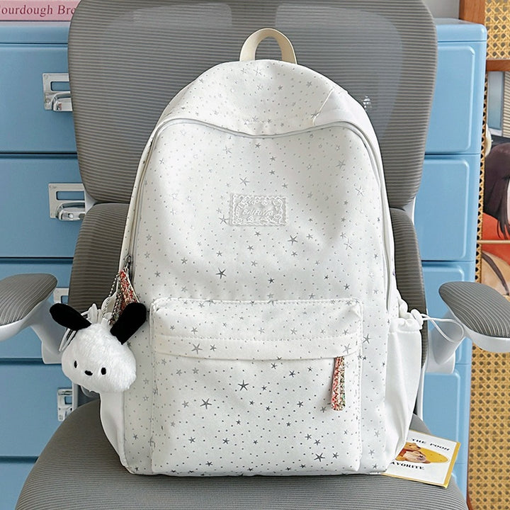 Starry-Themed Casual Backpack Bowlift
