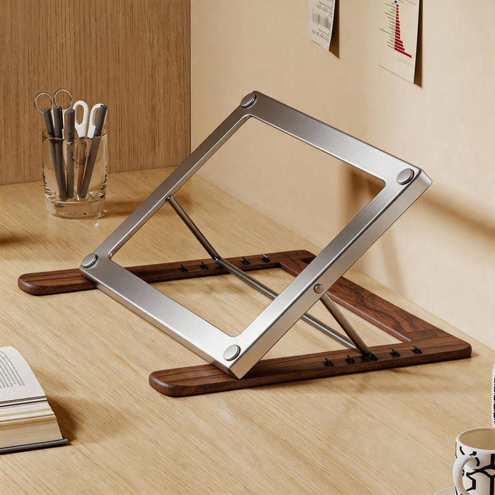 Adjustable Portable Aluminum Laptop and Tablet Ergonomic Stand Bowlift