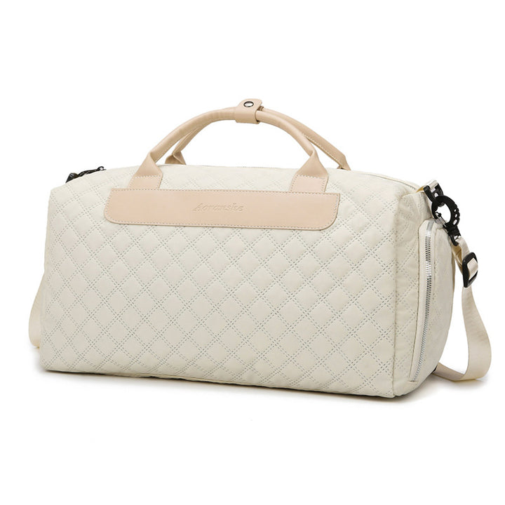 Quilted Travel Duffel Bag Bowlift