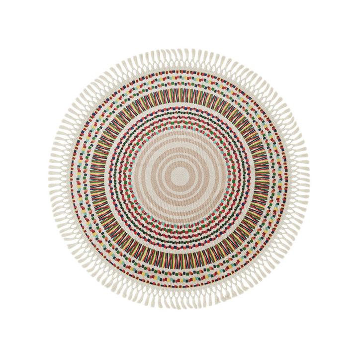 Round Decorative Area Rug Bowlift