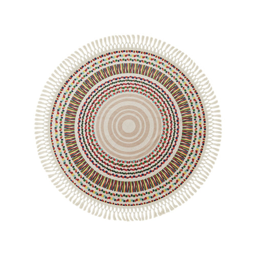 Round Decorative Area Rug Bowlift