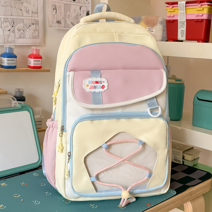 Playful Character-Themed Mini Backpack Bowlift