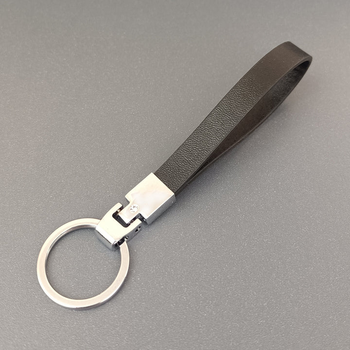 Slim Leather Keyring Bowlift