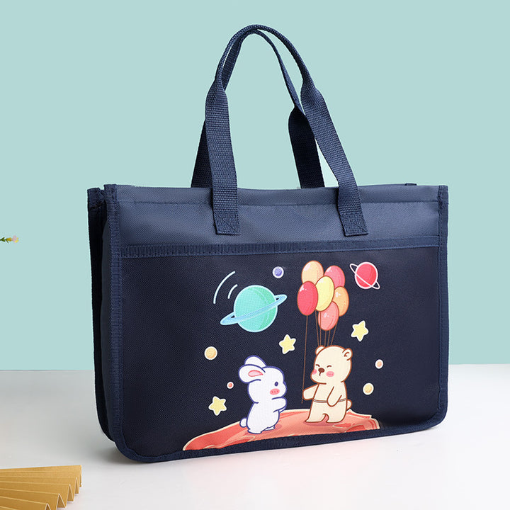 Kids Cute Bunny Print Lunch Bag Bowlift