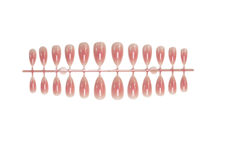 Artificial Nails with Natural Shine Bowlift