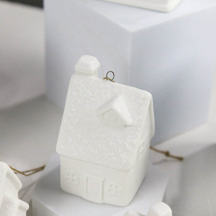 Decorative House-Shaped Ceramic Bowlift