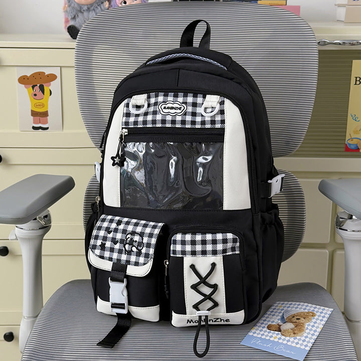 Cute Animal Print School Backpack Bowlift