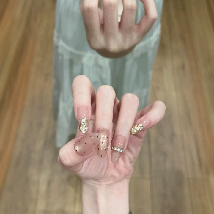 Decorative Press-On Nail Design Set