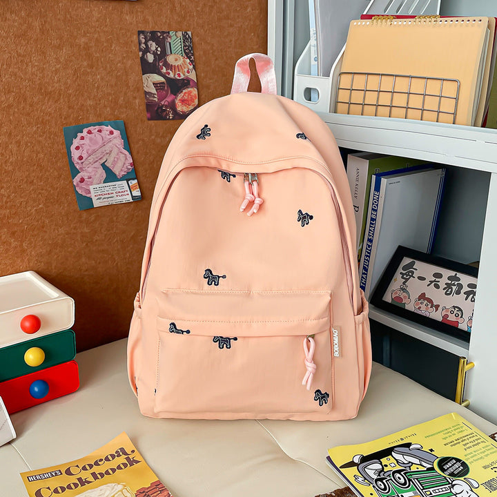 Casual Drawstring Closure Backpack Bowlift