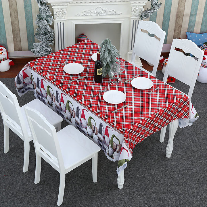 Festive Holiday Tablecloth Bowlift