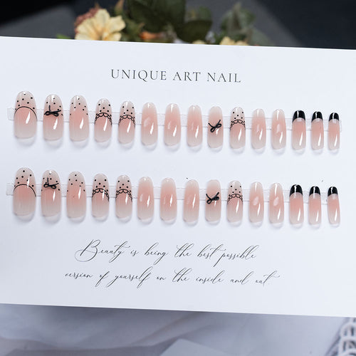 Creative Bow Design Nail Art