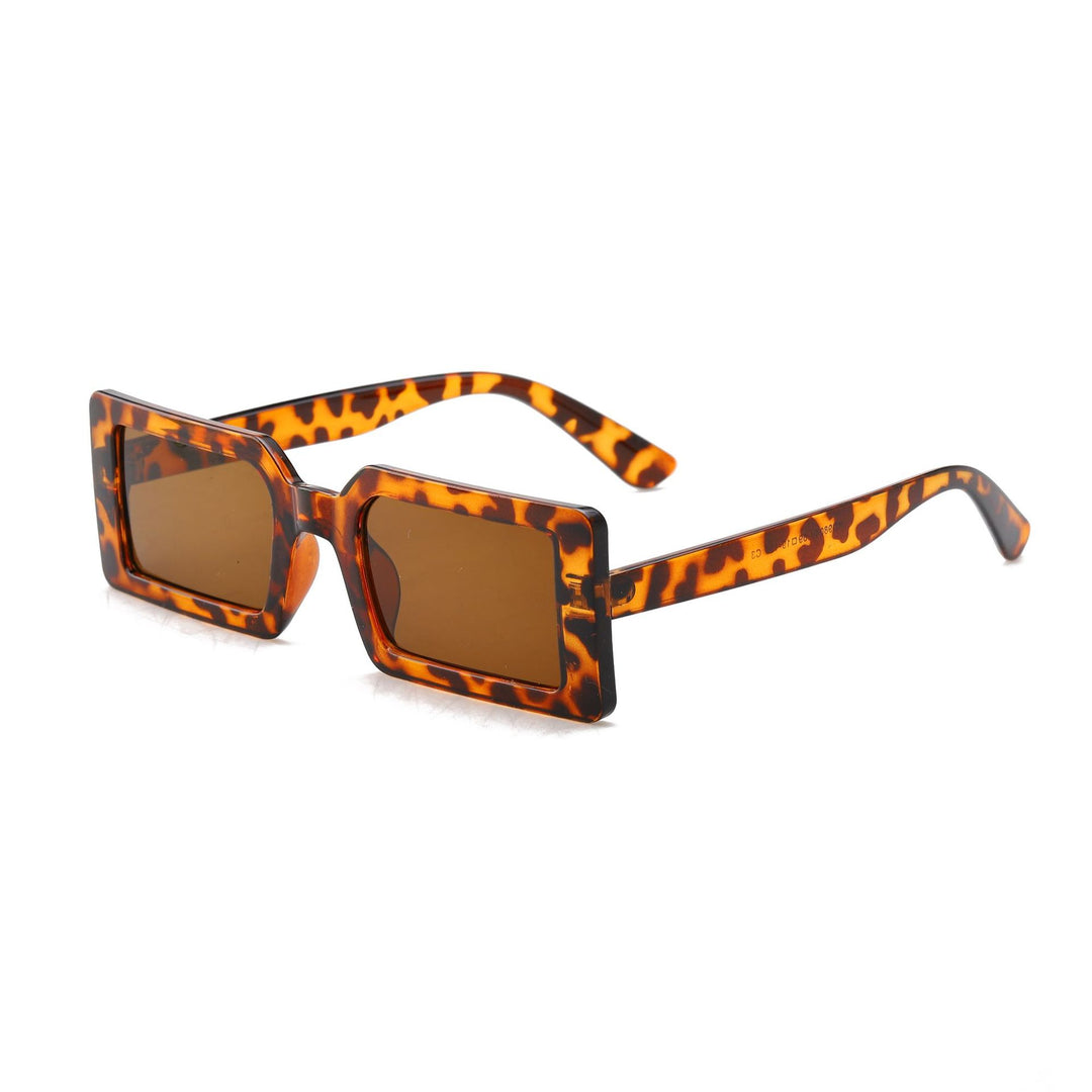 Women's square sunglasses with modern transparent frame Bowlift