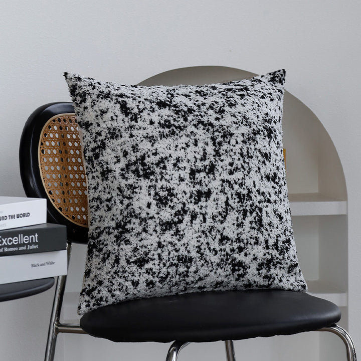 Macramé Decorative Cushion with Fringes and Hand-Knotted Structure Pattern Bowlift