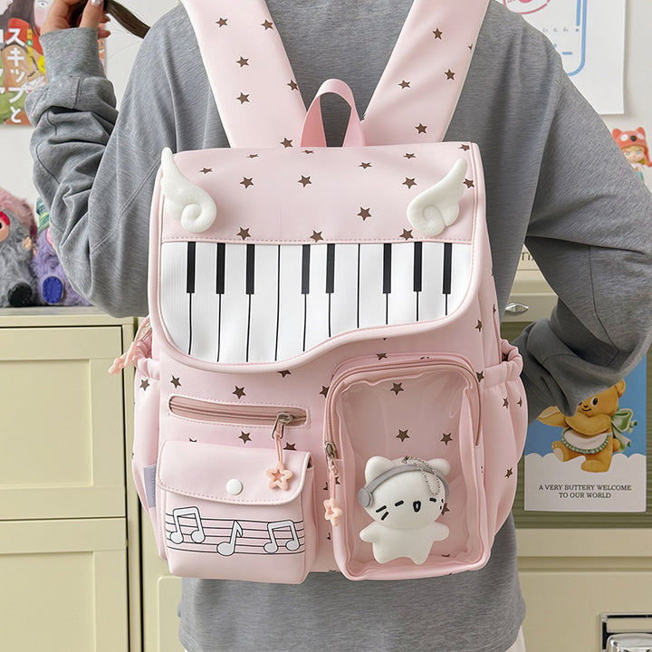 Musical-Themed School Backpack Bowlift