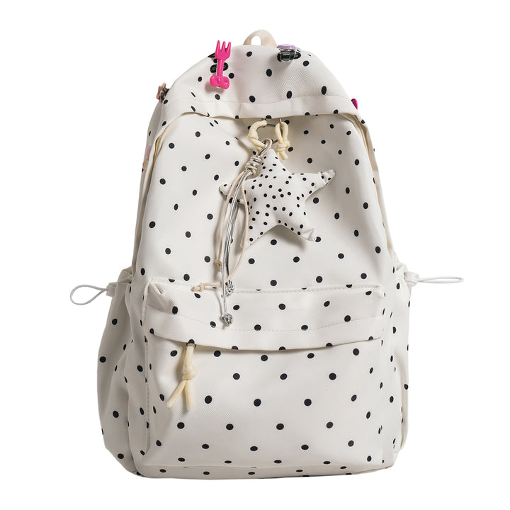 Polka Dot Lightweight Backpack Bowlift