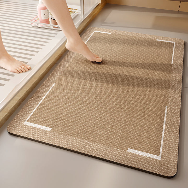 Modern Textured Bath Mat Bowlift