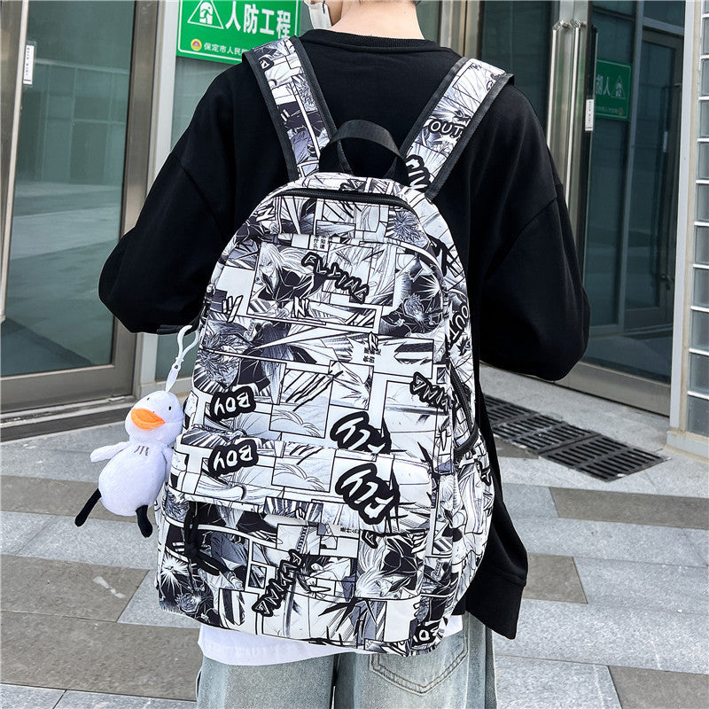 Graphic Print Backpacks Bowlift