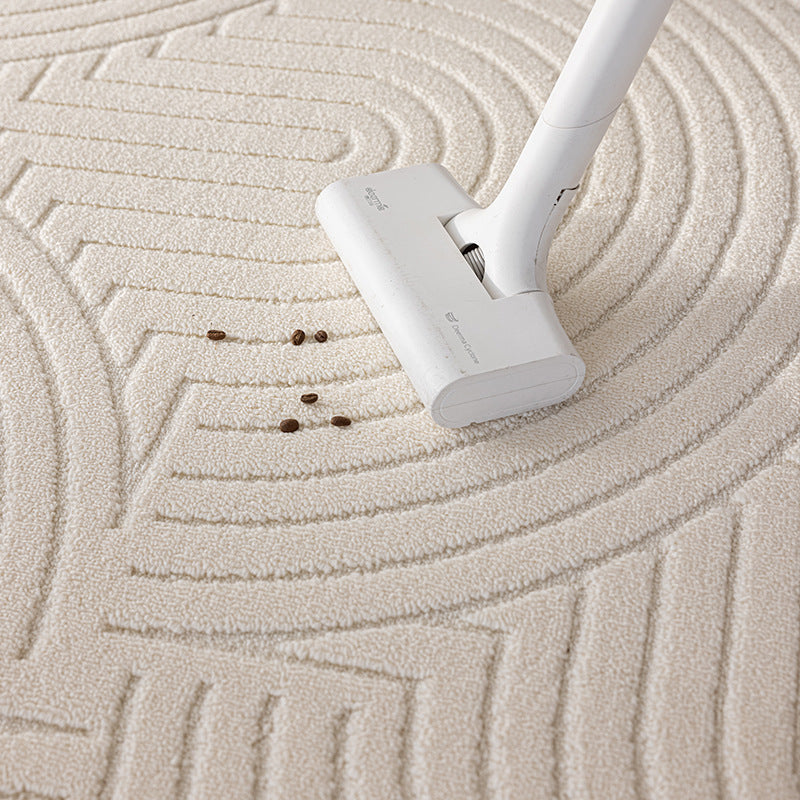 Modern Textured Area Rug Bowlift