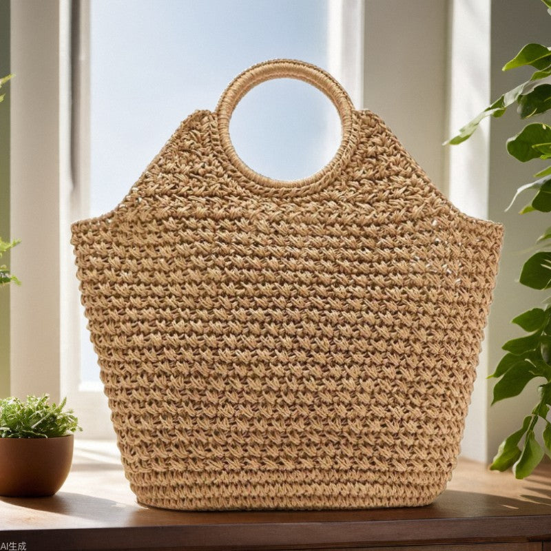 Fashionable and Practical Wicker Bag Bowlift
