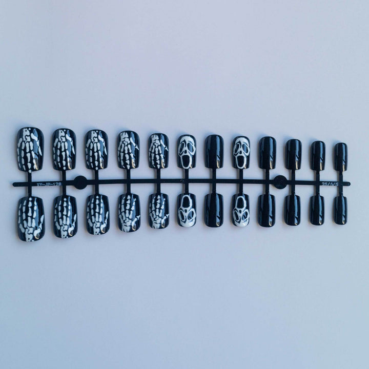 Artistic Skeleton Nail Art Set