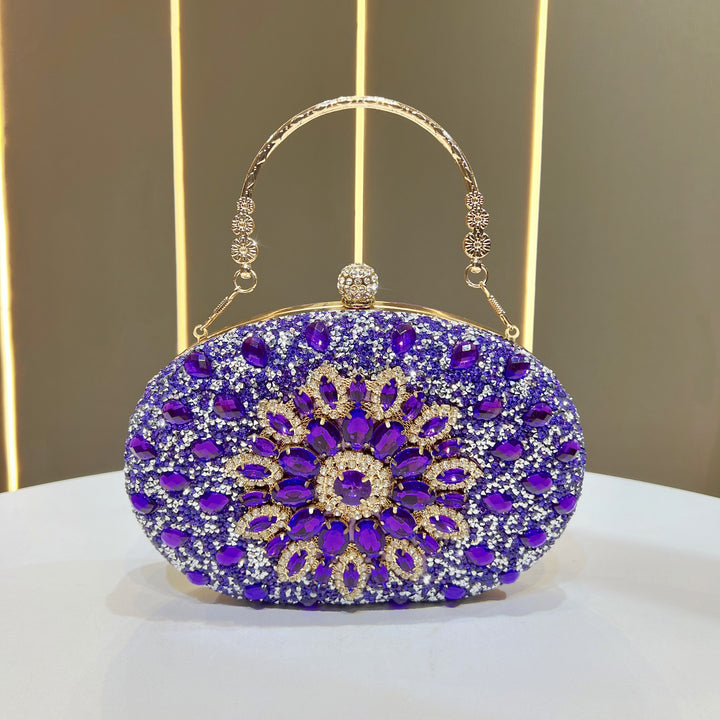 Decorative Bejeweled Evening Handbag
