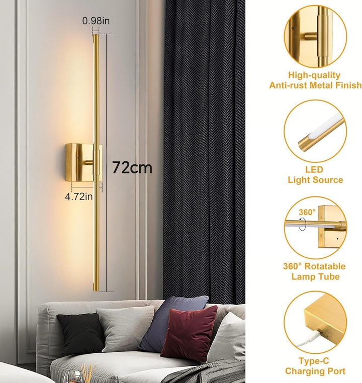Modern Rotatable LED Wall Sconce