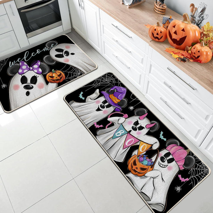 Halloween-Themed Decorative Floor Mat Bowlift