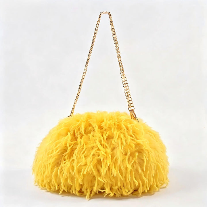 Elegant Faux Fur Handbag