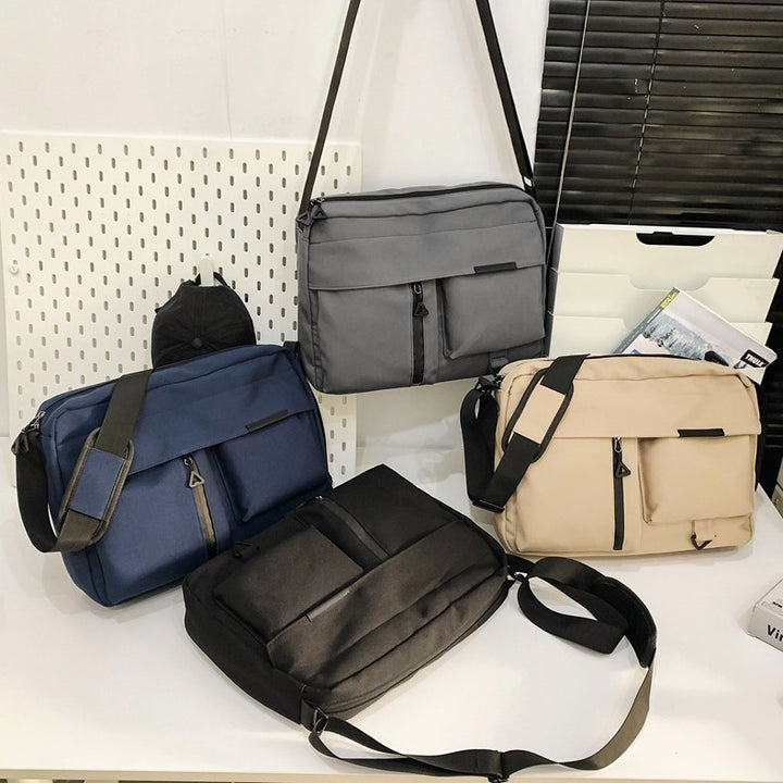 Multi-Compartment Laptop Messenger Bag