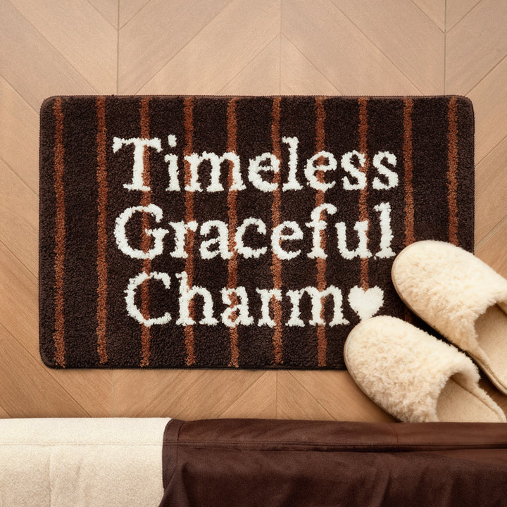Soft Cotton Phrase Doormat Bowlift
