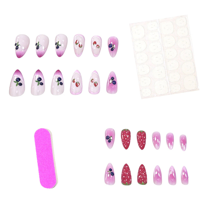 Artistic Fruit-Inspired Nail Art Bowlift