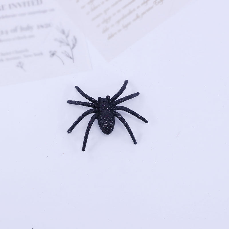Glittered Halloween Spider Decoration Bowlift
