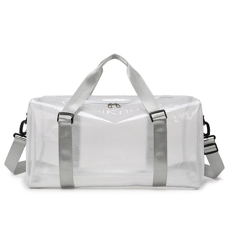 Transparent Mesh Sports Duffel Bag Bowlift