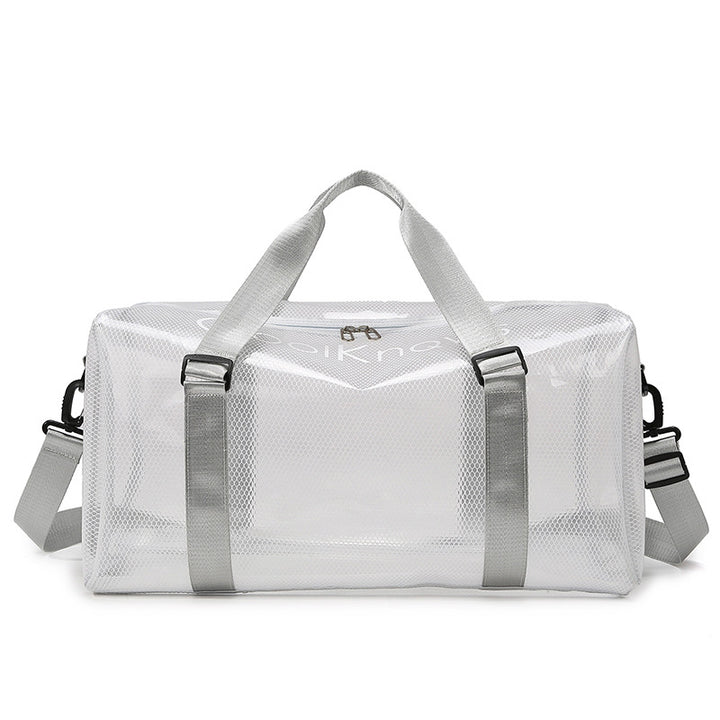 Transparent Mesh Sports Duffel Bag Bowlift