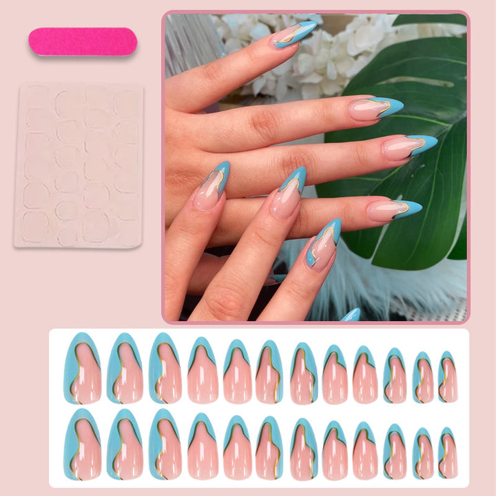 Creative Art Nails with Unique Geometric Accents Bowlift
