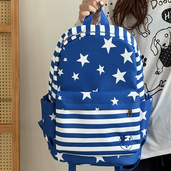Large Capacity Fun Print Backpack Bowlift